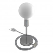 Lámpara de mesa Alzaluce 15cm Cromo