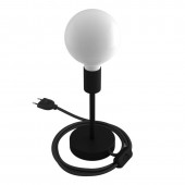 Lámpara de mesa Alzaluce 15cm  negro mate