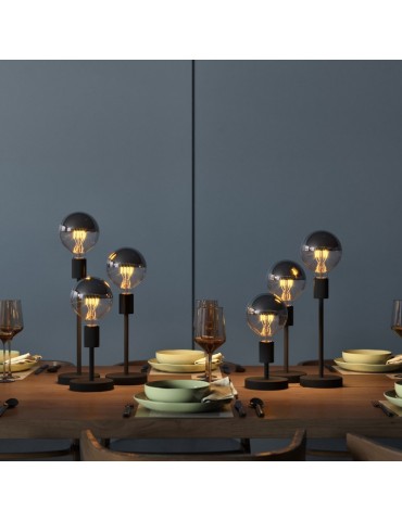 Lámpara de mesa Alzaluce 15cm  negro mate colección