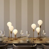 Lámpara de mesa Alzaluce 15cm latón satinado colección