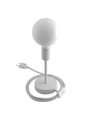 Lámpara de mesa Alzaluce 15cm blanco