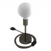 Lámpara de mesa Alzaluce 15cm negro Perla