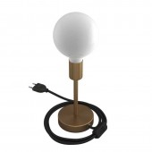 Lámpara de mesa Alzaluce 15cm latón satinado