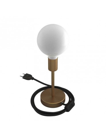 Lámpara de mesa Alzaluce 15cm latón satinado