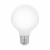 Bombilla Led G95 color Blanco Milky