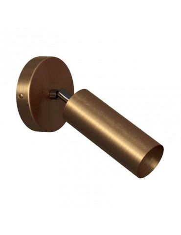 Aplique de pared orientable "Faretto" Latón