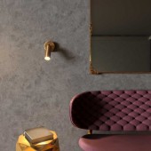 Aplique de pared orientable "Faretto" Latón - 2