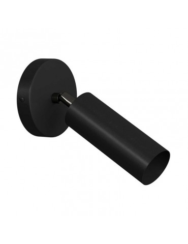 Aplique de pared orientable "Faretto" Negro