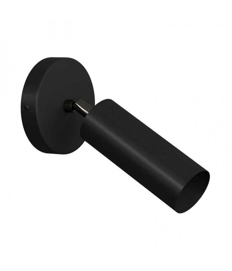 Aplique de pared orientable "Faretto" Negro