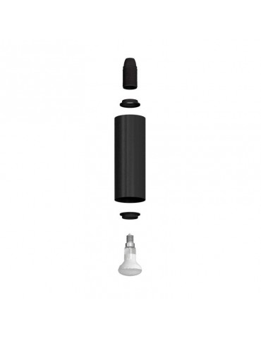 Aplique de pared orientable "Faretto" Negro - 1