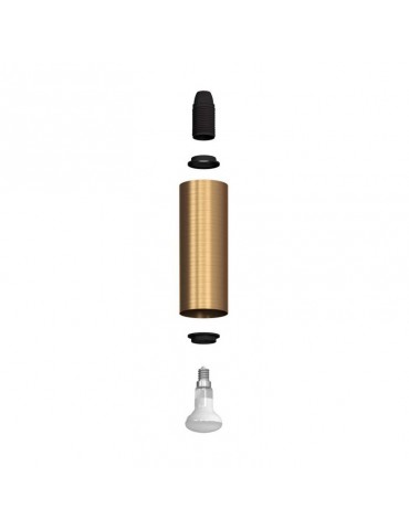 Aplique foco de pared fijo "Tube" - 8