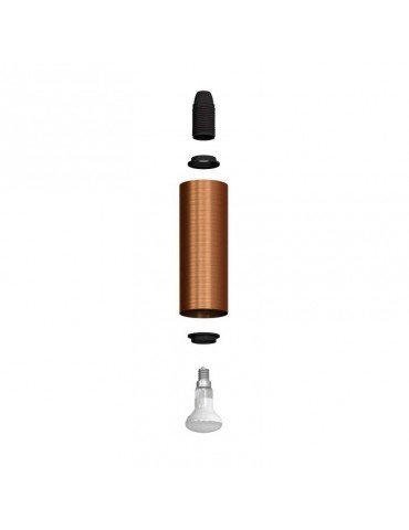 Aplique foco de pared fijo "Tube" - 11