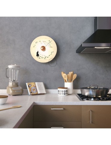 Aplique Retro Led Romantic Ufo circular - 8