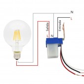 Sensor luz Crepuscular superficie pared - 3