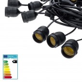 Guirnalda led exterior 6m 10 Bombillas 2W IP65 - 3