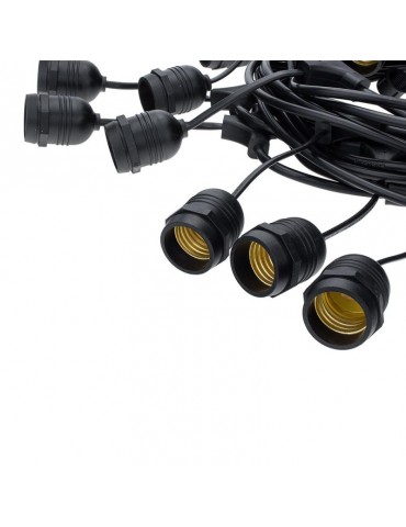 Guirnalda led exterior 14m 15 Bombillas 4W IP65 - 2
