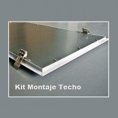 Vista trasera PANEL LED SLIM 48W 600x600mm