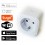 Enchufe SMART HOME 230v controlable por WiFi