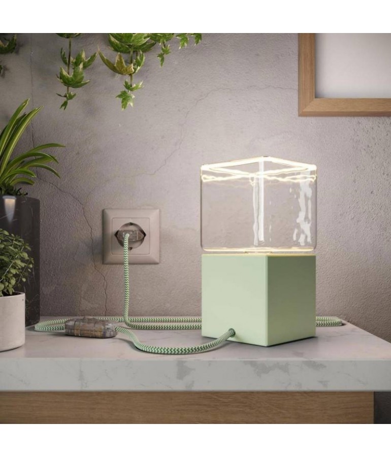 Lámpara de mesa Posaluce Cubetto Color - 6