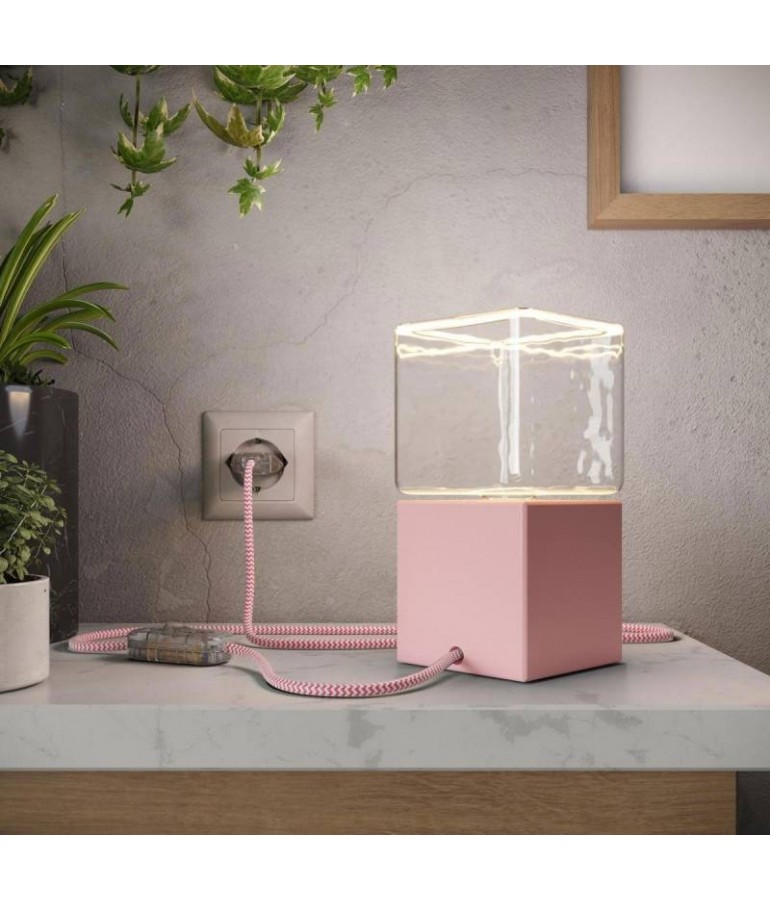 Lámpara de mesa Posaluce Cubetto Color - 19