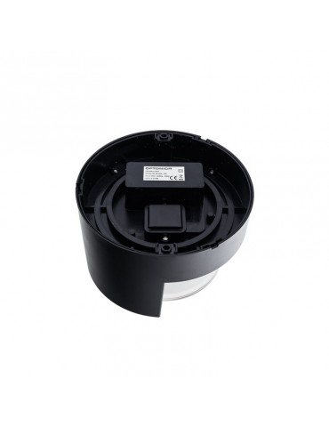 Aplique pared Led 15W circular negro - 4