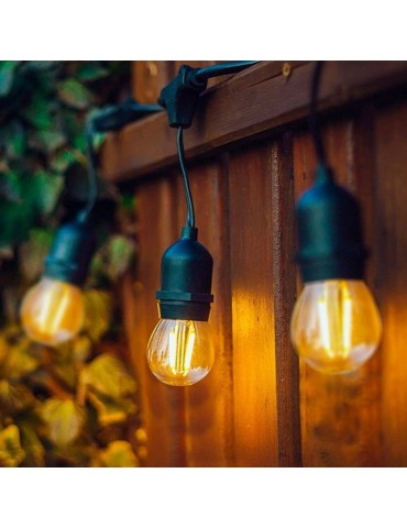 Guirnalda led 20 metros 20 E27 20LED 2W Incluidas - 16