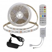 Kit Tira Led RGB 12VDC IP20 30LEDS/m Mando RC - 3