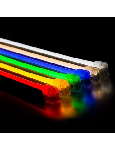 Tira Cable Led Luz Continua / Tipo Neon Flexible 12v Automóvil / Hogar x  Metro (8w x Metro) / Colores (Consulte) – Colorcity