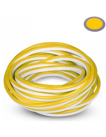TIRA LED NEÓN AC230V 9W/m IP65 120° AMARILLO - 4