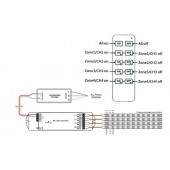 Mando RF 4 Zonas Tiras Led 12 24V DC - 10