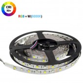 Tira Led 12VDC RGB/W IP20 14,4 W/M 120° SMD5050