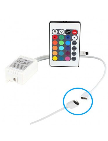 Conector 4 Pin cable para Tiras de Led RGB DC 12V - 4