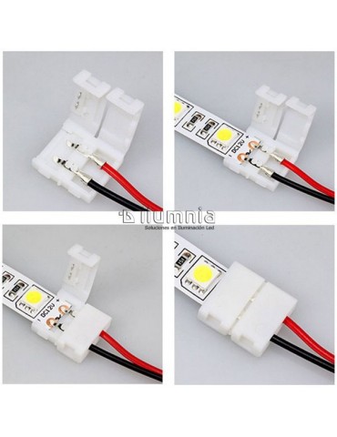 Conector con cable para Tiras de Led Monocolor DC 12V