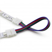 Conector Doble con cable Tiras de Led RGB 12/24v - 1