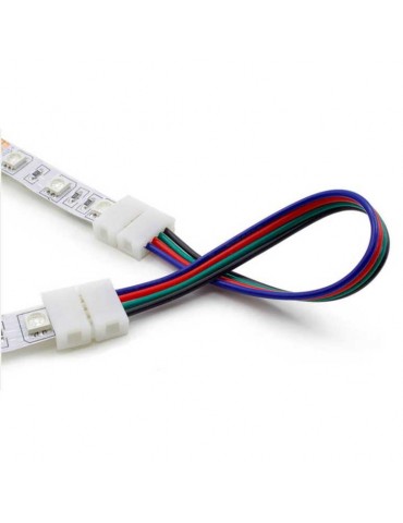 Conector Doble con cable Tiras de Led RGB 12/24v - 1