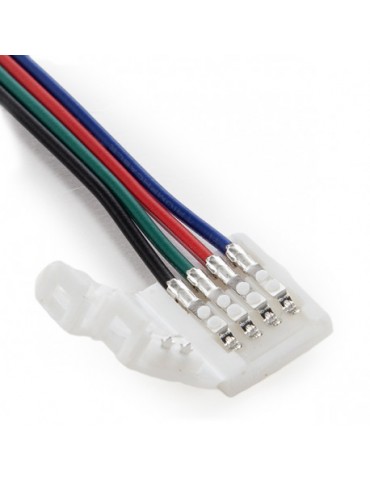 Conector Doble con cable Tiras de Led RGB 12/24v - 3