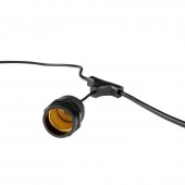 Guirnalda led exterior 6m 10 Bombillas 2W E27 IP65 - 10