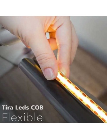 Tira Led COB 12VDC 10W/m 480Leds/m IP20  5m - 5
