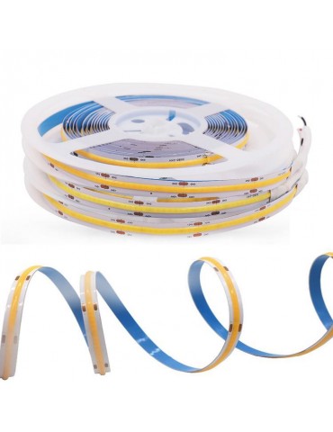Tira Led COB 12VDC 10W/m 480Leds/m 3000K 5m - 6