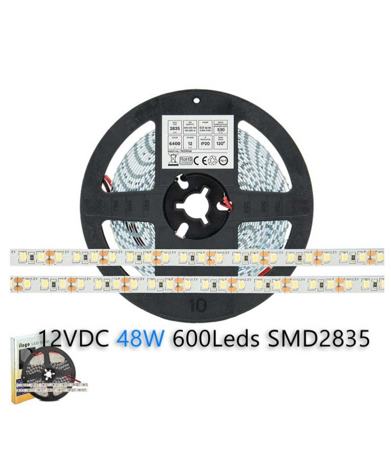 Foco proyector led 12v-24v 48w mini