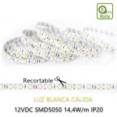 Tira Led 12V 72W 300Led 14,4/m 5M SMD5050 - 4