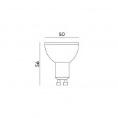 Bombilla LED dicroica GU10 1W 230V - 5