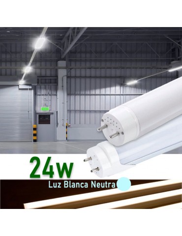 Pack 25 Tubos LED T8 150cm 24W Cristal - 5