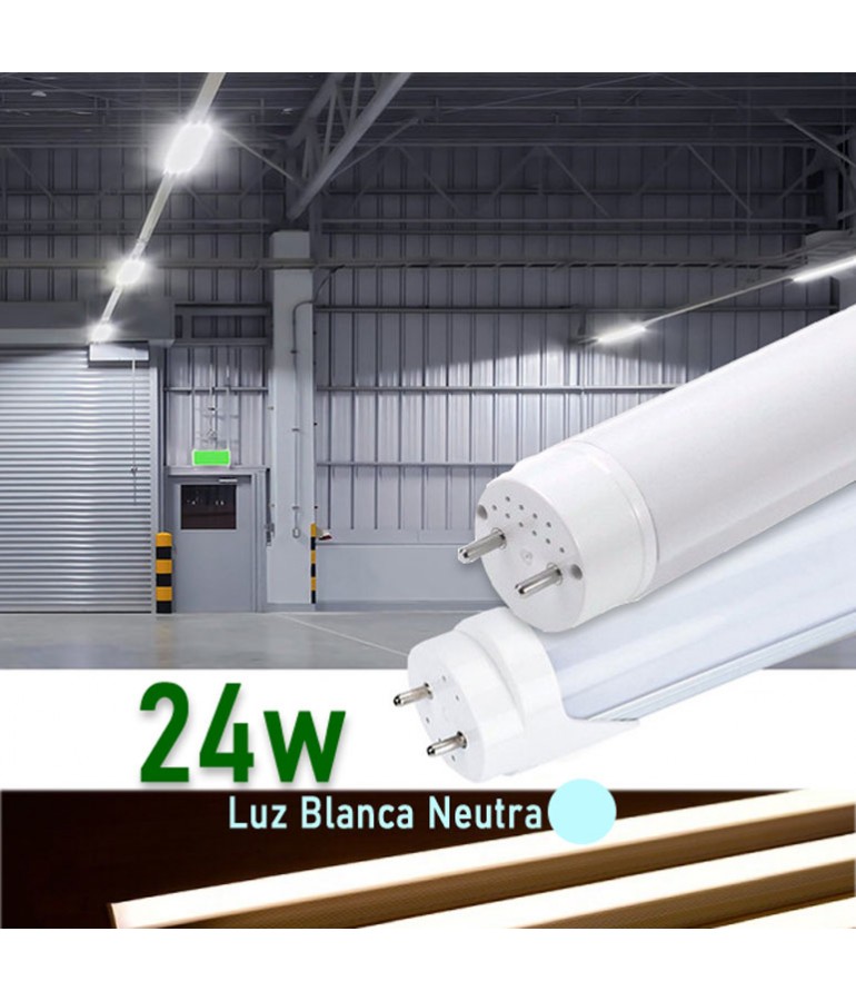 Pack 25 Tubos LED T8 150cm 24W Cristal - 5