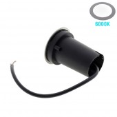 Foco Led 1W empotrable suelo 230v 6000K - 3