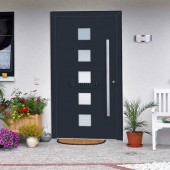 Aplique pared rectangular curvo Inoxidable E27 - 2