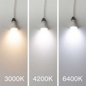 LED dicroica GU10 8W 230V HTPC Aluminio - 2