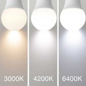 LED Estándar A60 7W E27 HTPC Aluminio 220° - 2