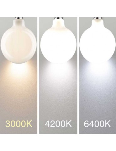 PACK 5 LED GLOBO G120 18W HTPC+Aluminio E27 230V - 8