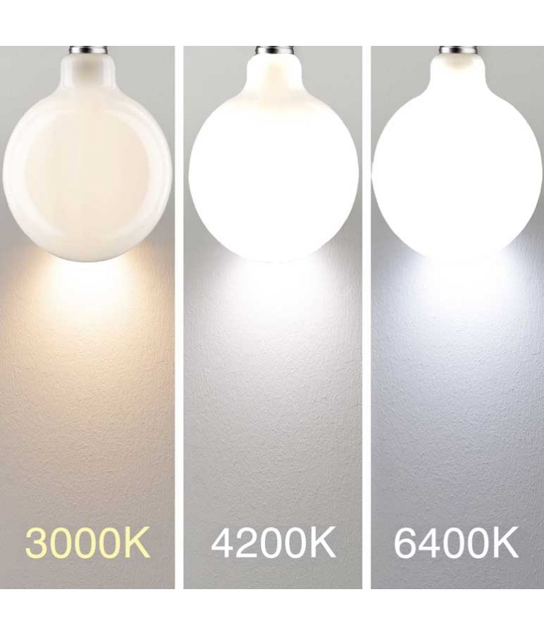 PACK 5 LED GLOBO G120 18W HTPC+Aluminio E27 230V - 8
